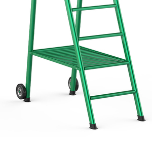 Silla de árbitro de aluminio Silla móvil para silla de árbitro de cancha de tenis con toldo - Product Image 3