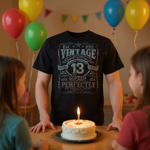 T-shirt promozionale vintage in edizione limitata del 2012 per il 13° compleanno (13 anni) - Product Image 3