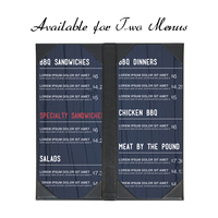 Dossiers de menu en gros d'usine A4 couverture en cuir livre de menu alimentaire de luxe pour restaurant et hôtel