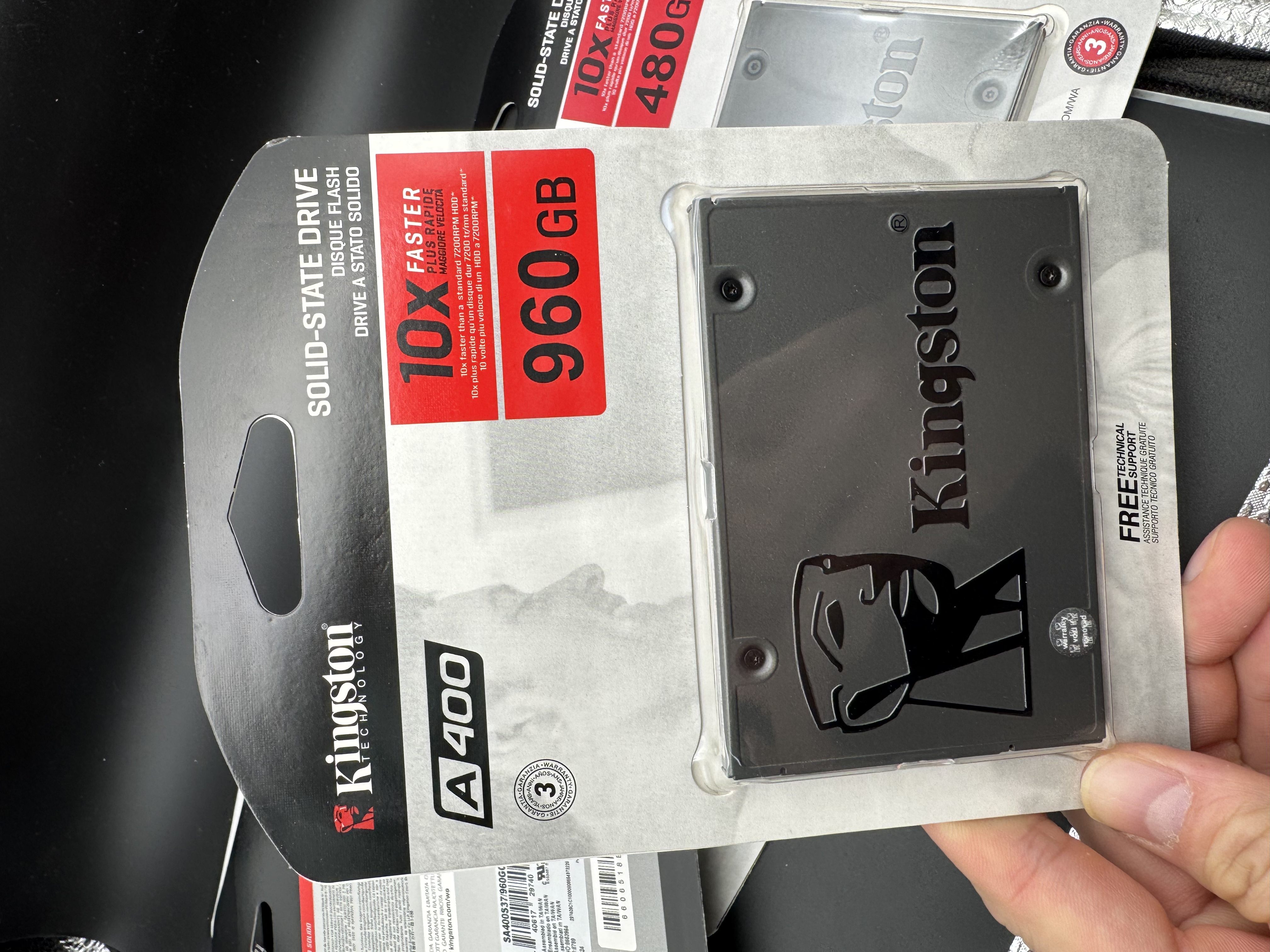 Wholesale kingston 960gb a400 ssd Of All Sizes For Long Term Data