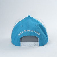 Op maat gemaakte logo baseballcap, modieus design, groothandel borduurwerk, 5-delige tweekleurige design katoenen baseballcap, pet voor heren
