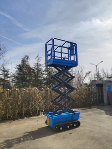 ลิฟท์ยกกรรไกรเคลื่อนที่6ม. 8ม. 10ม. 12ม. 14ม. แพลตฟอร์มการทำงานทางอากาศลิฟท์ไฮดรอลิกไฟฟ้า - Product Image 4