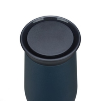 Tasse à café réutilisable neuve de 10 oz avec intérieur en céramique, double paroi en acier inoxydable SS304, tasse de voyage anti-fuite