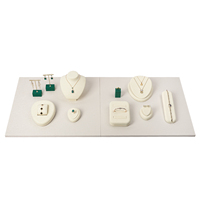 Ensemble de présentoirs à bijoux de luxe haut de gamme ChenLu CL-6036 avec un design élégant pour bagues, colliers et bracelets