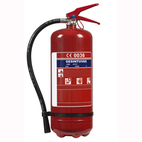 BSI EN3 certifié CE prix de gros 1KG 6KG ABC poudre sèche/eau/mousse/extincteur DCP