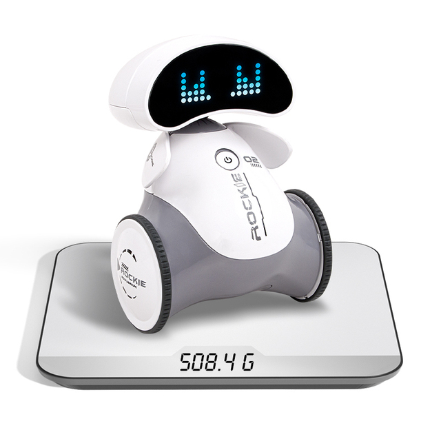 Kids Programming Interactive RC Robot Toys Mini Electric Remote Control Music Dancing Companion Smart Robot Toys With Light