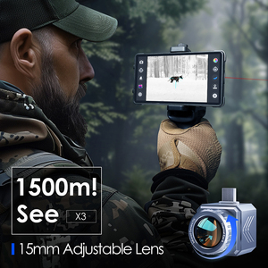 กล้องถ่ายภาพความร้อน Thermal X3 สำหรับใช้งานกลางแจ้ง ความละเอียดอินฟราเรด 384x288 ระยะตรวจจับ 1640 หลา สำหรับการสังเกตการณ์ - Product Image 2