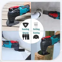 Meuleuse d'angle industrielle sans fil 20V, machine à découper le ruban PVC électrique, outil électrique à batterie avec interrupteur coulissant