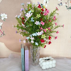 Fiori Artificiali Stile Pastorale, Piccoli Crisantemi in Stile Giardino di Monet, Decorazione Fatta a Mano per la Casa - Product Image 4