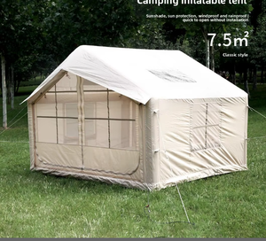 <span class=keywords><strong>Tente</strong></span> Gonflable Monobloc Commande Minimale Camping Imperméable Extérieur Entièrement Automatique Quatre Saisons <span class=keywords><strong>Tente</strong></span> de Crête 7.5 - Product Image 4