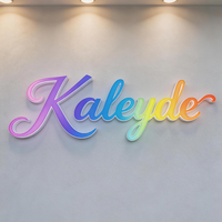Letras de Canal con Iluminación Frontal LED Personalizadas, Letrero Acrílico 3D al por Mayor para Empresas de Publicidad