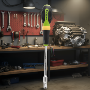 Destornillador de vaso Fasano con punta hexagonal de 6 mm y 100 mm de longitud, herramienta para reparación automotriz - Product Image 3