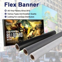 Bâches publicitaires en PVC de haute qualité, impression publicitaire extérieure, supports publicitaires en maille, rouleaux longs, 3,2 m de large, matériaux pour affiches