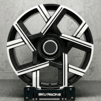 Jantes forgées monobloc Bku pour Rolls Royce Cullinan Phantom Ghost Wraith Dawn 21 22 pouces 5X112 5X120 Jantes en alliage chromé