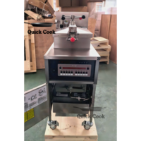 Friteuse professionnelle à pression électrique/gaz 25L 13,5 kW pour poulet frit et frites (type KFC)