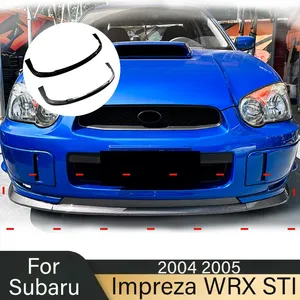3 piezas para <span class=keywords><strong>Impreza</strong></span> <span class=keywords><strong>WRX</strong></span> <span class=keywords><strong>STI</strong></span> 2004 2005, alerón delantero, difusor inferior, kit de carrocería, protector de parachoques, <span class=keywords><strong>tuning</strong></span> - Product Image 1