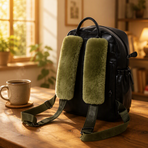 Copri Cintura di Sicurezza Personalizzato Morbido e Confortevole per Proteggere Collo e Spalle, Verde, Accessori Interni Auto - Product Image 6