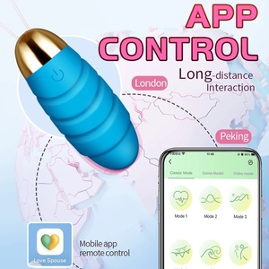 Vibrador Inteligente con Control por Aplicación, 10 Velocidades, Control Remoto Inalámbrico, Masajeador de Punto G, Juguete Sexual para Parejas a Larga Distancia, Resistente al Agua, de Fábrica OEM - Product Image 2