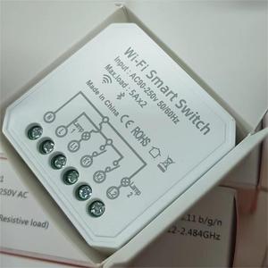 Disjoncteur intelligent Wifi Zigbee Tasmota pour esppressif <span class=keywords><strong>ESP8266</strong></span> ESP32 firmware personnalisé Tooya SW02 disjoncteur de commutateur intelligent - Product Image 2