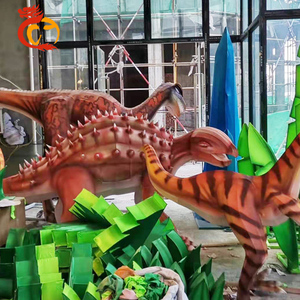 Sichuan Zigong tradicional dinosaurio tela de seda linterna para venta - Product Image 3