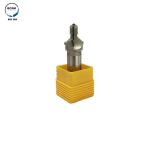 RICH TECH PCD 45 Fraise à dents obliques inversées, queue de 1/2 po, 2+2 cannelures pour le profilage des bords de portes d'armoires et des panneaux - Product Image 5