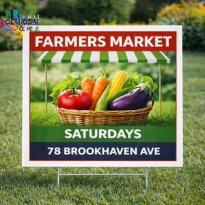Custom Lawn Sign Board Yard Sign Post for Sale - Product Image 1