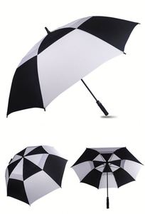 Golf Umbrella Windproof <b>Extra</b> <b>Large</b> Oversized Heavy Duty Double Canopy for Rain Sports Games Promotion Gift - Product Image 3