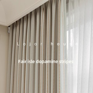 Romantica fiera isola tinto in filo Jacquard <span class=keywords><strong>tende</strong></span> di lusso moderno stile retrò francese tessuto per camere da letto per bambini e uso domestico - Product Image 3