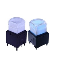 CHA Factory Équipement de surveillance de sécurité de haute qualité 15*15mm Électronique grand public Bouton poussoir momentané avec LED