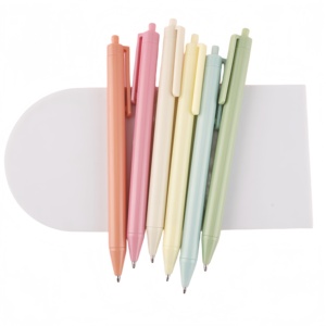 Bulk Atacado 1.0mm Canetas Esferográficas para Office & School - 50-Pack Canetas De Escrita Suave De Plástico com Preto/Azul/Tinta Vermelha, Fábrica - Product Image 6