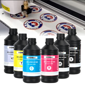 Goosam 1L tùy biến chuyển phim 3D nhãn Logo dệt in ấn dtf TPU UV mực cho t Áo sơ mi Jersey - Product Image 2