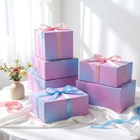 Verzenddozen Medium 9x6x4 inch 30 stuks bulk roze blauw golfkarton verzenddozen voor kleine bedrijven verzending China
