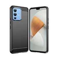 Étui de téléphone de luxe en TPU fibre de carbone OnePlus 15 de haute qualité, antichoc, électroplaqué pour OnePlus Nord CE6 Turbo 6V Turbo 6