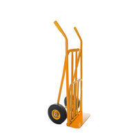 Chariot à plateforme en acier à deux roues, chariot pour le Transport, livraison gratuite