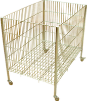Cage de rangement de table promotion, nouveauté, amovible à quatre roues, vente en gros