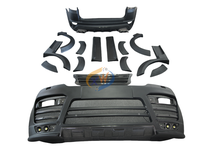 Kit carrosserie en fibre de carbone pour Range Rover Sport, style MSY, diffuseur avant en fibre de carbone, spoiler de capot