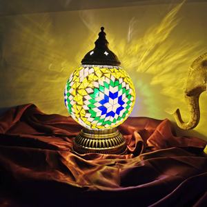 Tokin illuminazione Turkish lampada da tavolo mosaico nuovo mestiere creativa lampada da tavolo per interni bar Hotel lampadina a LED - Product Image 6