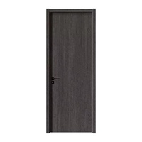 Nouvelle tendance Porte intérieure en bois moderne MDF WPC PVC avec livraison en 15 à 30 jours