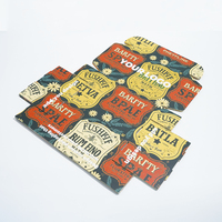 Boîte d'expédition en carton ondulé de petite taille personnalisée, nouveau design, boîte à bijoux, boîte à courrier en papier avec gaufrage et impression de laminage mat