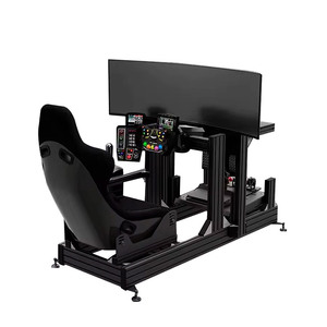 Hecho en China Nuevo Simulador de Conducción Conjunto <span class=keywords><strong>completo</strong></span> Simulador de vuelo Cabina Rig 4080 Perfil de aluminio Sim Racing Rig - Product Image 4