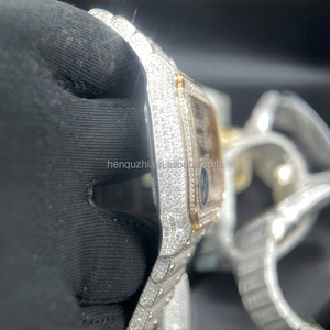 Đồng hồ cơ Moissanite cao cấp VVS sang trọng, màu D, chất lượng cao cấp, thiết kế tinh tế, bộ sưu tập thời trang nam hoàng gia. - Product Image 3