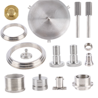 Large Diameter Stainless Steel CNC Machined Discs Threaded Parts Wire EDM Broaching for Machining for Precision Instrument