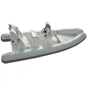 Lujosa costilla de plástico de fibra de vidrio rhib, 17 pies, 5,2 m