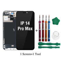 Écran OLED GX pour iPhone X XR XS 11 12 13 14 15 Pro Max – Remplacement d'écran LCD de téléphone portable, numériseur, écran mobile