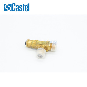 Válvula de Seguridad Castel 3065 4C 6C100 185 240 Roscada de Presión Fija para Componentes de Aire Acondicionado - Product Image 3