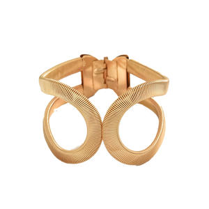 Novedosa Pulsera Cubana Punk Exagerada con Cruz de Acero Inoxidable Ajustable para Mujer Brazalete de Joyería de Moda - Product Image 4