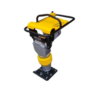 เครื่องตบดินไฟฟ้า SCX 220V มอเตอร์คอมแพคเตอร์สำหรับงานก่อสร้างถนน แรงกระแทกสูง 13KN บำรุงรักษาง่าย - Product Image 1
