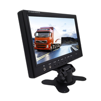 Sistema de Monitoreo para Camiones, Autobuses y Vehículos Cuádruples Firecore HX-117 con Pantalla LCD a Color de 7 Pulgadas, Grabación de Video de 2 Canales, USB, RGB y 2 Cámaras HD