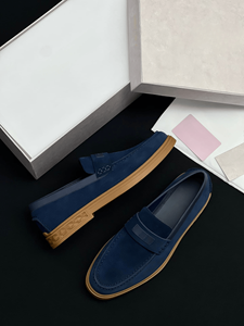 Zapatos Jimmy de Alta Calidad para Mujer, Hechos de Cuero de Gamuza de Alta Calidad con un Diseño de Una Sola Pieza Antideslizante - Product Image 5