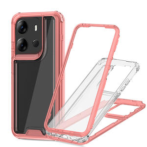 Pour <span class=keywords><strong>Xiaomi</strong></span> Poco C50 360 doublure 3 couches protecteurs résistance aux chutes coloré Combo coque de téléphone pour <span class=keywords><strong>Xiaomi</strong></span> A1 Plus <span class=keywords><strong>A2</strong></span> Plus - Product Image 3